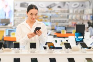 como vender celular em lojas físicas